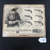 Reproduction Smith & Wesson Metal Sign