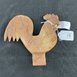 Rooster Cast Iron Windmill Weight