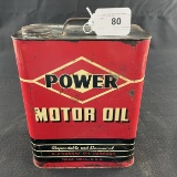 Power Motor Oil 2-Gallon Oil Can