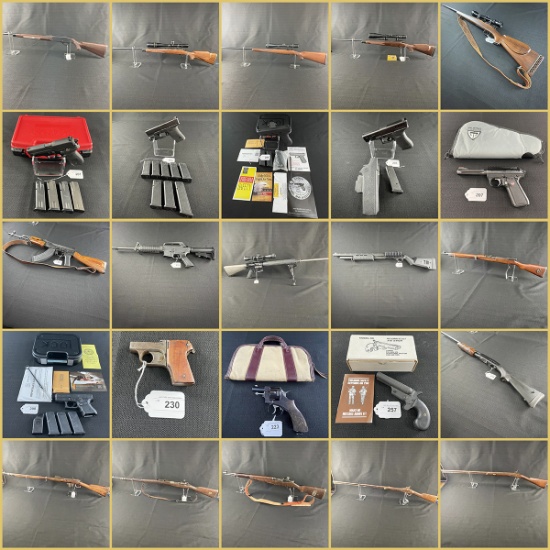 Catalog #2-Firearms of Vehicle & Signs Auction