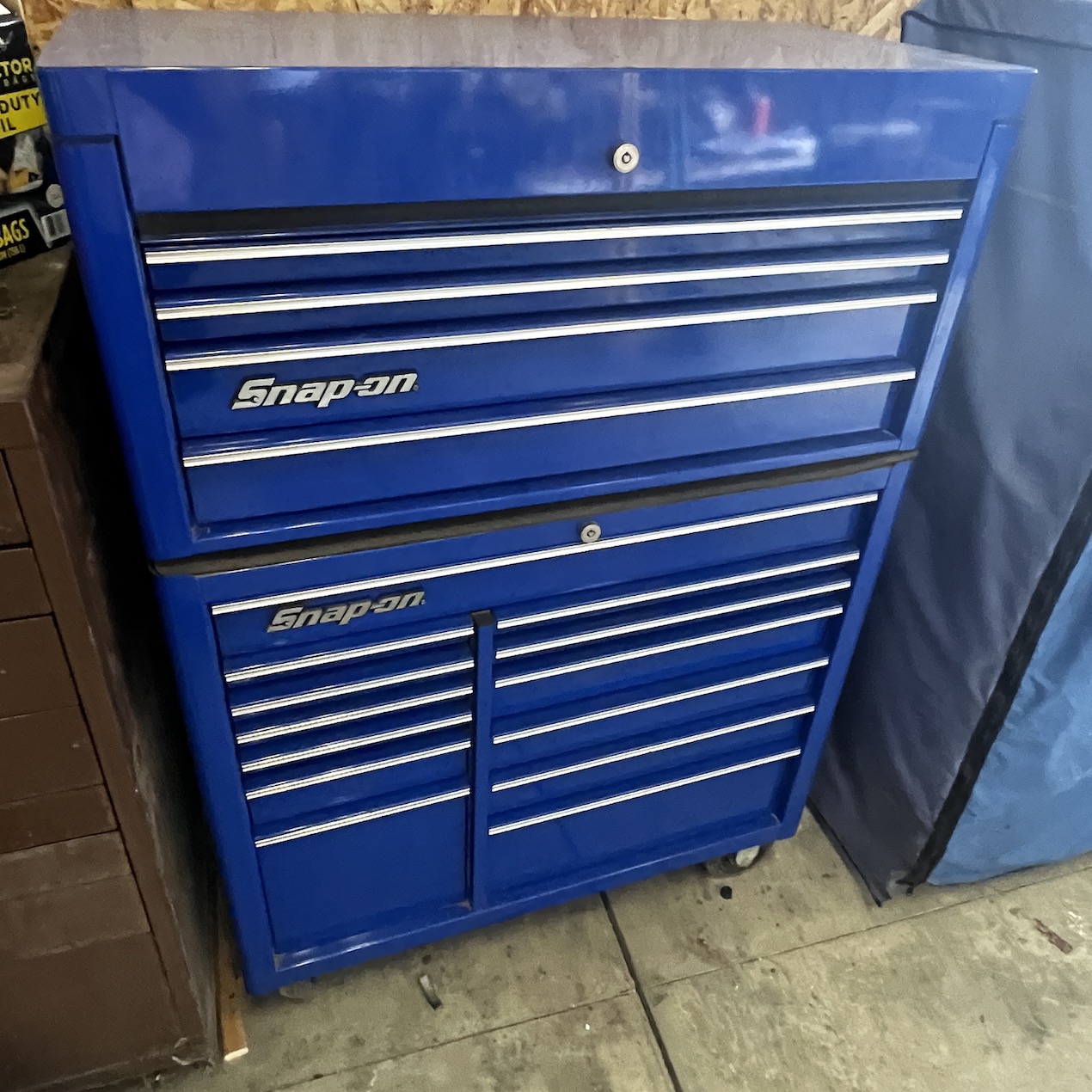 SnapOn 12Drawer Tool Chest on Wheels Proxibid