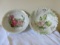 TWO vintage china serving bowls with roses