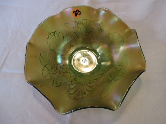 Northwood carnival glass bowl