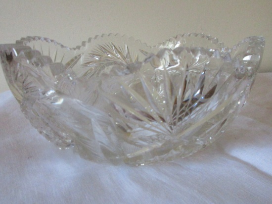 Vintage crystal bowl