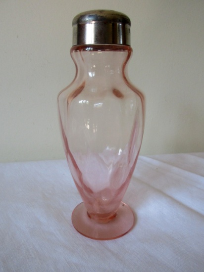 RARE FIND! Pink depression sugar shaker