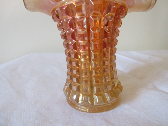 Imperial Carnival Glass Bride's Basket