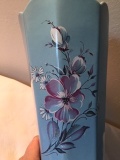 Frankoma #64 blue pottery vase
