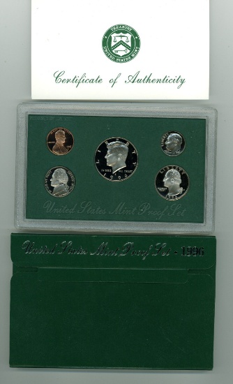 1996 U.S. PROOF SET