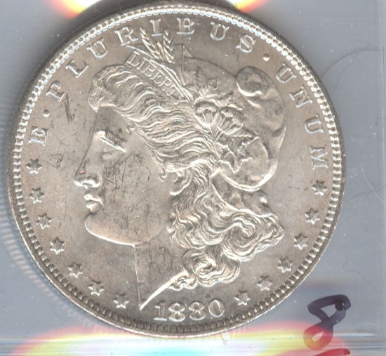 1880 MORGAN SILVER DOLLAR