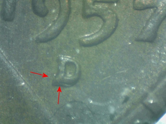 1957-D/D LINCOLN CENT