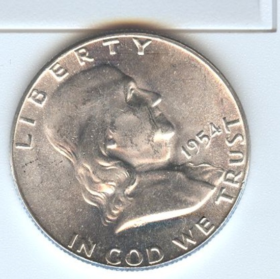 1954 FRANKLIN HALF DOLLAR