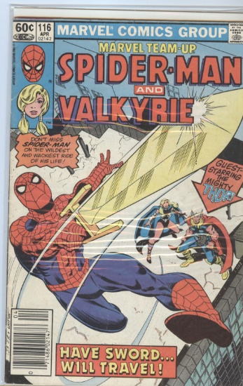 MARVEL COMICS SPIDER-MAN & VALKYRIE