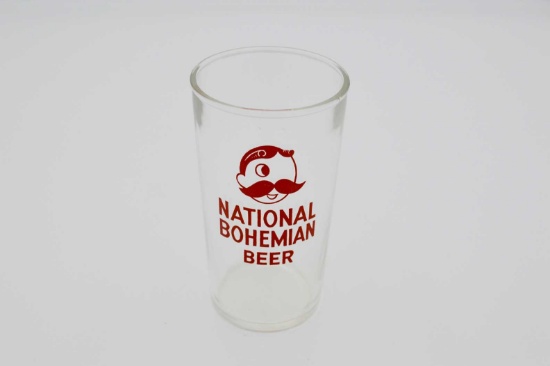National Bohemian Beer Sample Glass