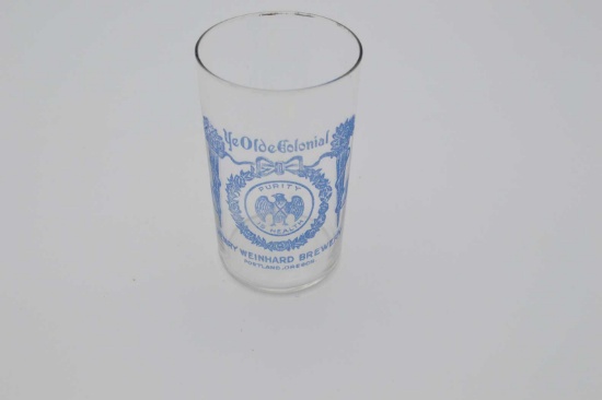 Ye Olde Colonial Beer Sample Glass