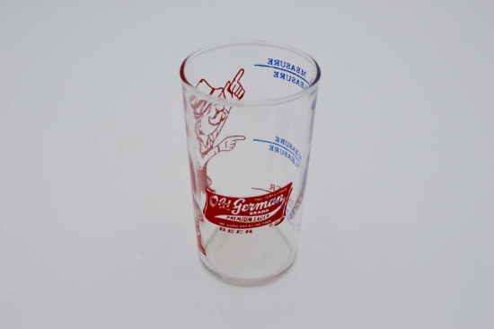 The Original Old German Brand Premium Lager Beer Sample Glass