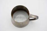 Malt Rainier Novelty Mug w/ Glass Bottom