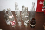 Lot: (8) Vintage Beer Bottles