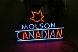 Molson Canadian Neon Lighted Sign