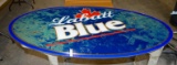 Oval Labatt Blue Beer Sign