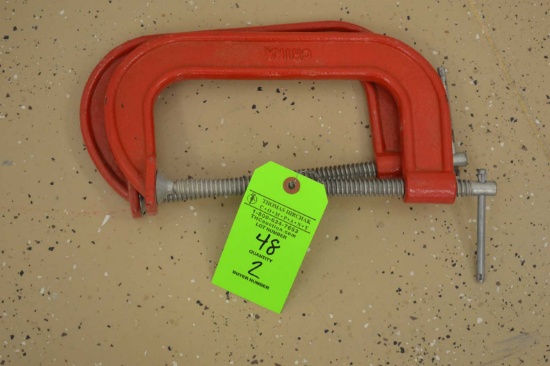 (2) 8" C-Clamps