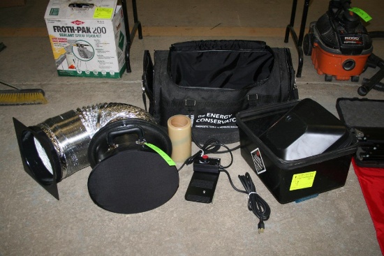 Lot: Minneapolis Duct Blaster & Exhaust Fan Flow Meter