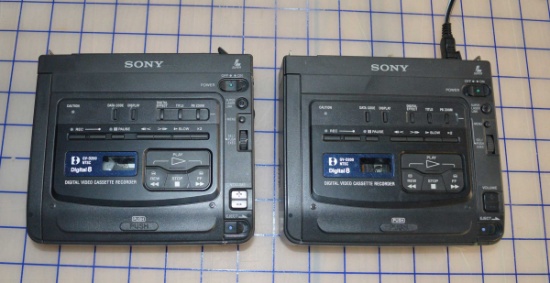 Lot: (2) Sony HI8 Digital Recorder