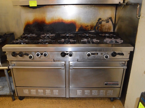 Garland 60" SS LP Gas Range