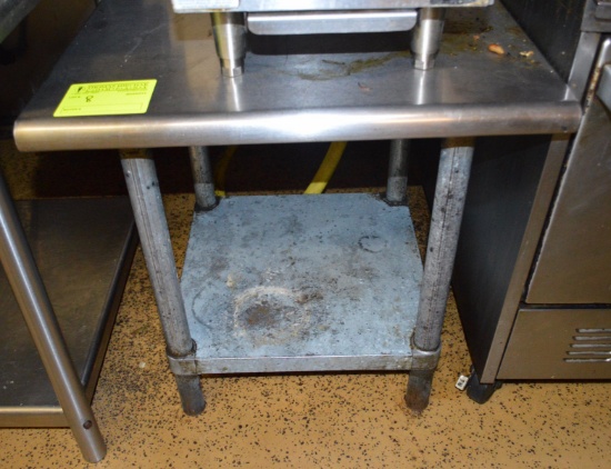 SS Equipment Stand w/ Undershelf