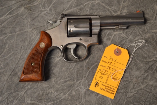 Smith & Wesson Model 67-1 Double Action Revolver