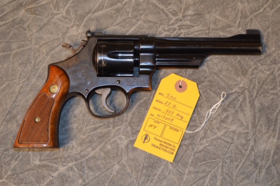 Smith & Wesson Model 27-2 Double Action Revolver