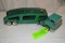 Lot: (3) Vintage Structo Tractor Trailer Toys