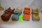 Lot: (4) Vintage Buddy L Steel Dump Trucks