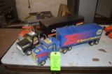 Lot: (3) Vintage Nylint Tractor Trailer Trucks