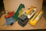 Lot: (5) Vintage Lumar Steel Toys