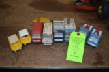 Lot: (8) Vintage Miniature Tonka Toys