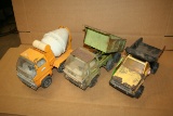 Lot: (3) Vintage Tonka Toys