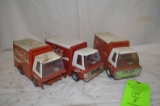 Lot: (3) Vintage Buddy L Coca-Cola Delivery Trucks
