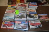 Lot: (13) Vintage Model Truck Kits