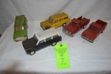 Lot: (5) Vintage Steel Tonka Trucks