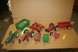 Lot: (10) Vintage Ertl Farm Toys