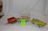 Lot: (4) Vintage Nylint Toys