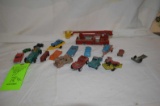 Lot: (15+/-) Vintage Miniature Cast Metal Cars & Trucks