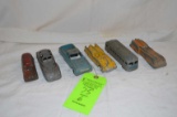 Lot: (6) Vintage Miniature Asst. Make Cars, Trucks, & Bus