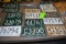 Lot: (22) Vintage Vermont License Plates