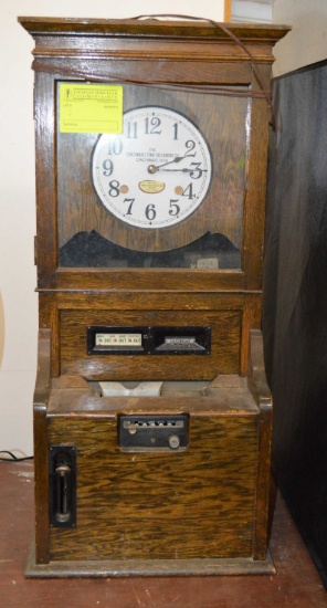 Cincinnati Time Recorder Company Time Clock