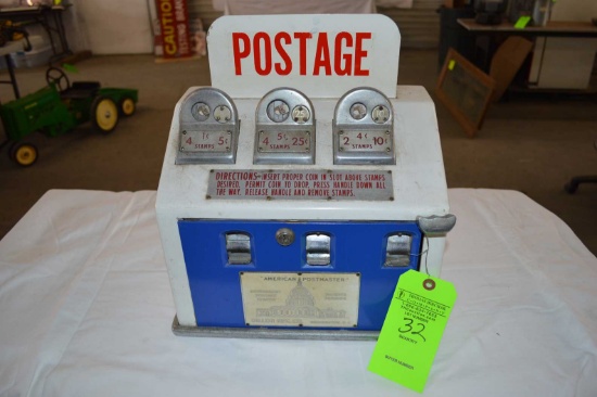 Vintage Counter Postage Stamp Machine