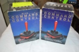 Lot: (2) Wico Command Control Joysticks