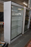 Double Sliding Glass Display Cabinet