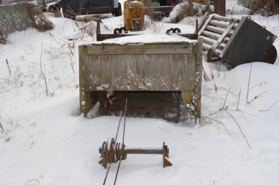 Winch-Driven Stone Cart