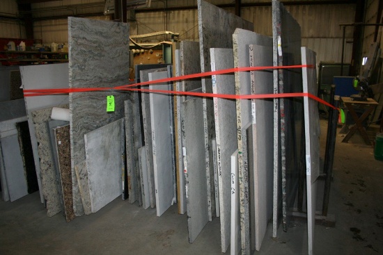 Lot: Asst. Stone & Cultured Slabs